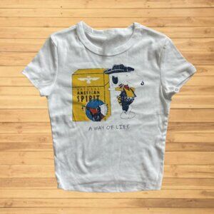 American Apparel Women's White T-shirt